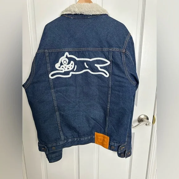 ICECREAM RUNNING DOG CLASSIC DENIM JACKET BBC ICE CREAM - Picture 3 of 6
